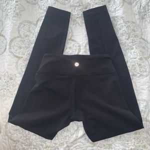 Black Lululemon Wunder Unders